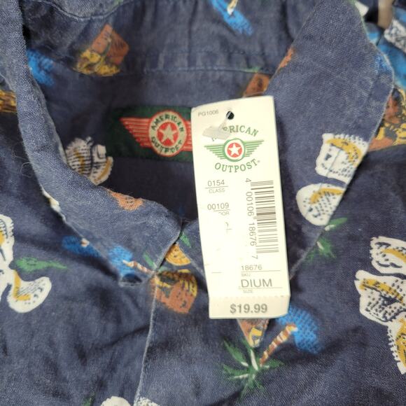 Vintage Shirts Lot Mens Gray Blue Button Down Collared Workwear Business Shirt - Picture 4 of 11